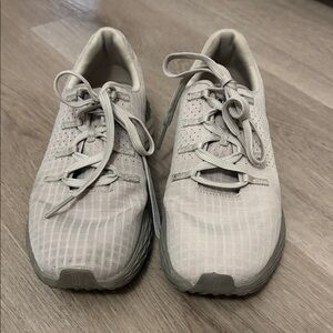 NOBULL Light Gray Athletic Shoes for Women